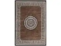 Florida Simra Modern Rug, 400x300cm, Brown / Black
