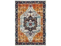 LivingStyles Babylon Auberon Bohemian Rug, 200x290cm, Rust offer