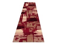 LivingStyles Legacy Otis Modern Runner Rug, 80x300cm, Red offer