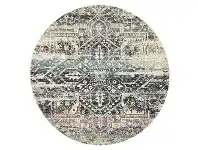 LivingStyles Museum Emersyn Transitional Round Rug, 200cm, Blue offer