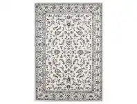 LivingStyles Palace Aisha Oriental Rug, 120x170cm, White / White offer