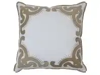 Bronte Velvet & Cotton Scatter Cushion Cover, Sand