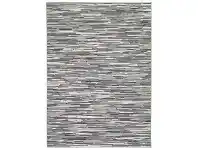 Courtyard Hue Modern Rug, 290x200cm, Cream / Charcoal