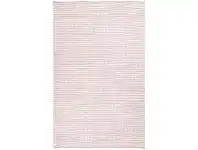 LivingStyles Loft Handwoven Felted Wool Rug, 115x165cm, Pink offer