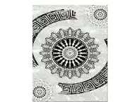 LivingStyles Seattle Arcade Modern Rug, 240x330cm, Grey offer