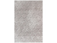 LivingStyles Alyssum Trellis Textured Modern Rug, 200x290cm, Grey offer