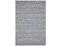 LivingStyles Hudson Jagger Jute & Wool Rug, 155x225cm, Denim offer