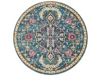 LivingStyles Babylon Titania Bohemian Round Rug, 200cm offer