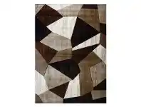 Sunbury Cooper Modern Rug, 240x330cm, Beige / Brown