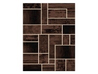 LivingStyles Legacy Clifford Modern Rug, 80x150cm, Brown offer