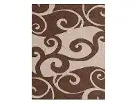 Orlando Alyssa Modern Rug, 300x400cm, Brown
