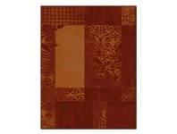 LivingStyles Serenity Leslie Modern Rug, 120x170cm, Red offer