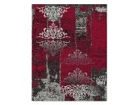 LivingStyles Seattle Dallas Modern Rug, 300x400cm, Red offer