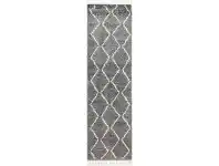 Kasper Levi Modern Runner Rug, 300x80cm, Grey