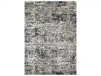 LivingStyles Roman Kajetan Mosaic Modern Rug, 400x300cm, Dark Grey / Ivory offer