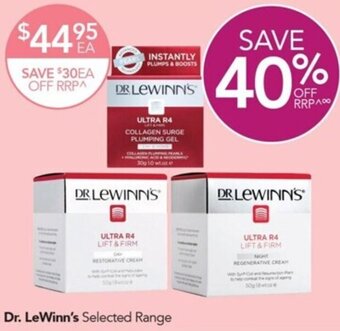 Dr. LeWinn's Selected Range