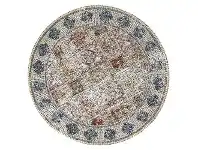 LivingStyles Roman Betram Mosaic Modern Round Rug, 240cm offer