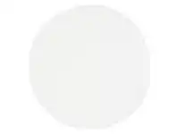 LivingStyles Eden Shag Round Rug, 160cm, White offer