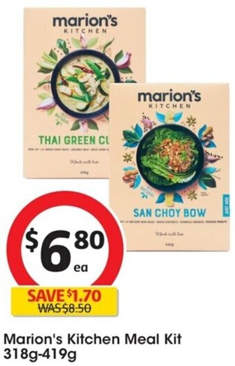 Coles Marion's Kitchen Meal Kit 318g-419g offer