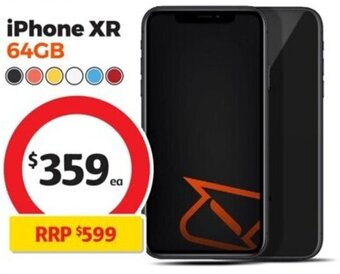 Coles iPhone XR 64GB offer