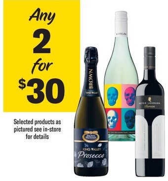 Coles Any 2 Selected products offer