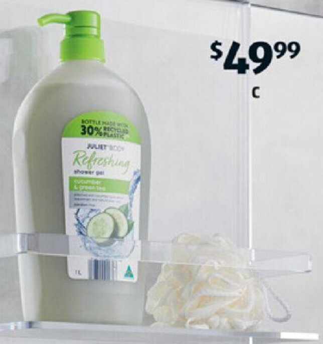 Acrylic Shower Caddy offer at ALDI