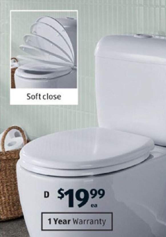 Soft Close Toilet Seat Aldi at Albert Ware blog