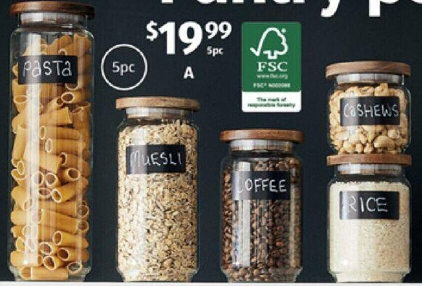 Canister Set 5pc offer at ALDI