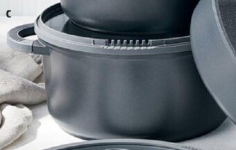 ALDI Cast Aluminium Pot or Frypan 28cm with Lid offer
