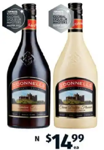 O'Donnells Tiramisu or Crème Brûlée 700ml