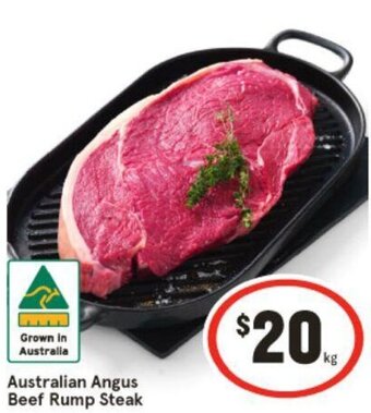 IGA Australian Angus Beef Rump Steak offer