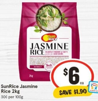 IGA SunRice Jasmine Rice 2kg offer
