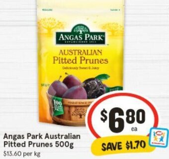 Angas Park Australian Pitted Prunes 500g