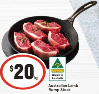IGA Australian Lamb Rump Steak offer