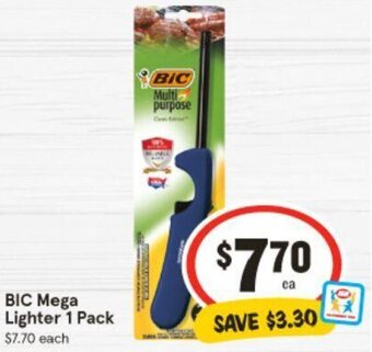 IGA BIC Mega Lighter 1 Pack offer