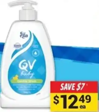 Cincotta Chemist ego Gentle Wash with Niacinamide 500g offer