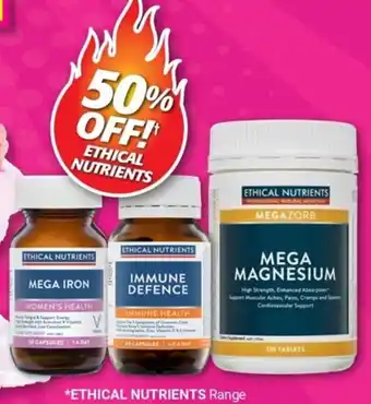 Cincotta Chemist *ETHICAL NUTRIENTS Range offer