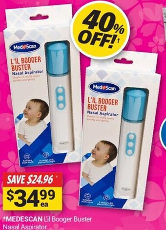 *MEDESCAN Lil Booger Buster Nasal Aspirator.