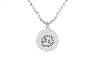 Bevilles Jewellery Cancer Zodiac Necklace in Stainless Steel offer