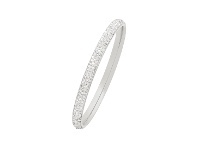 Bevilles Jewellery Children's Stainless Steel Crystal Bangle offer