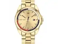 Bevilles Jewellery Tommy Hilfiger Riley Yellow Gold Tone Watch 1791686 offer
