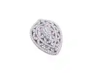 Gina Liano Embrace Floral Fancy Ring - P