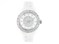 Bevilles Jewellery Pierre Cardin Ladies White Band Watch Model- 5228 offer