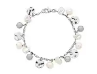 Bevilles Jewellery Sterling Silver Freshwater Pearl Bracelet offer