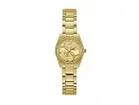 Bevilles Jewellery Guess G Twist Gold Stone Set Watch W1273L2 offer