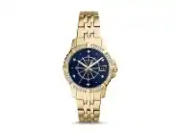 Fossil Blue and Gold Watch ES5059