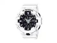 Bevilles Jewellery Casion G-Shock GA700 Series White Digital & Analog Watch GA-700-7ADR offer