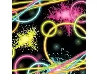 The Party People Shop Serviettes - Cocktail, Glow Party 16 pk offer