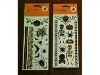 The Party People Shop Tattoos - Halloween, Assorted Creatures offer