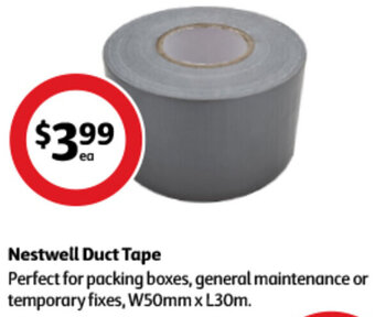 Coles Nestwell Duct Tape offer
